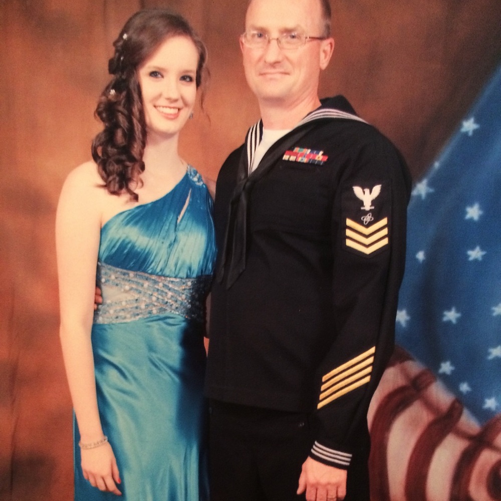 Teal/Blue Prom Dress